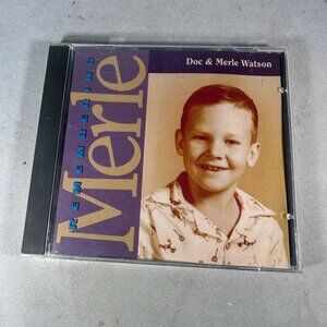 Remembering Merle Doc & Merle Watson CD 1992 Country Folk Sugar Hill Records